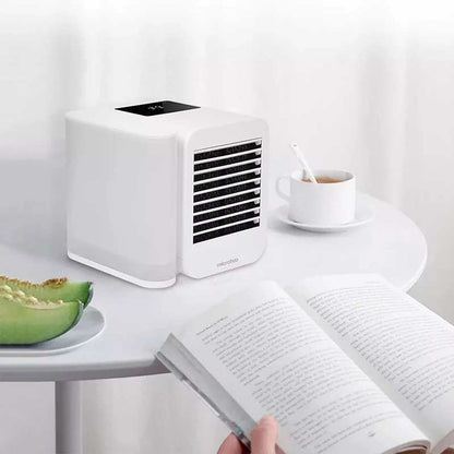 BowLift | MicroCool Mini Air Conditioner Portable Evaporative Swamp Cooler with 1000ml Water Tank