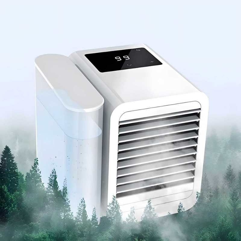 BowLift | MicroCool Mini Air Conditioner Portable Evaporative Swamp Cooler with 1000ml Water Tank
