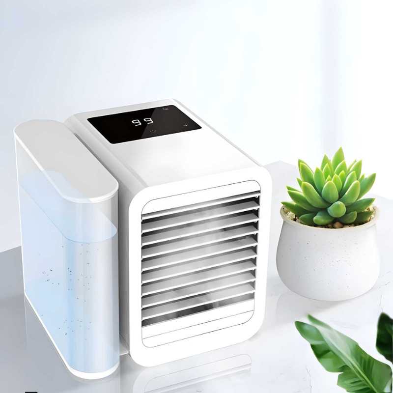 BowLift | MicroCool Mini Air Conditioner Portable Evaporative Swamp Cooler with 1000ml Water Tank