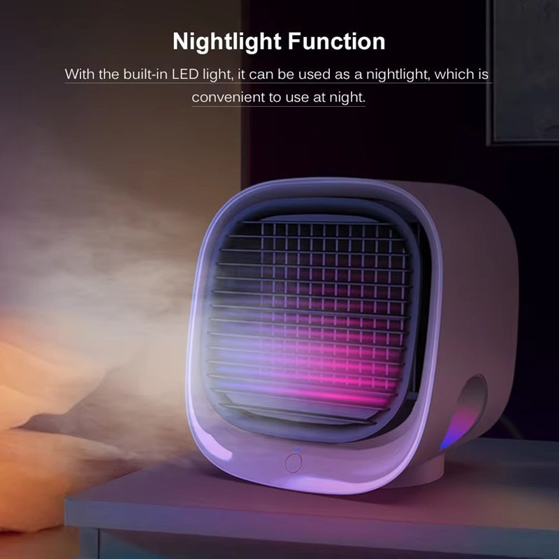 3-in-1 Mini Air Conditioner with Cooling, Humidifying & Air Purifying | Bowlift