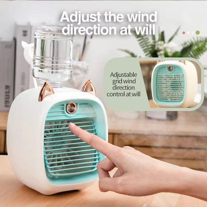 Skanto | Mini Air Conditioner with 3-Speed Fan & Mist Sprayer