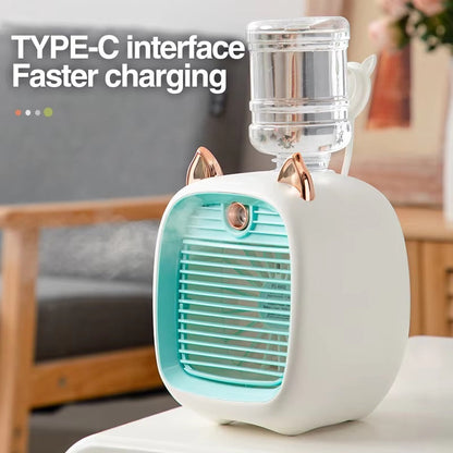 Skanto | Mini Air Conditioner with 3-Speed Fan & Mist Sprayer