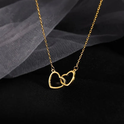 Skanto | Minimal Love Lock Heart Necklace