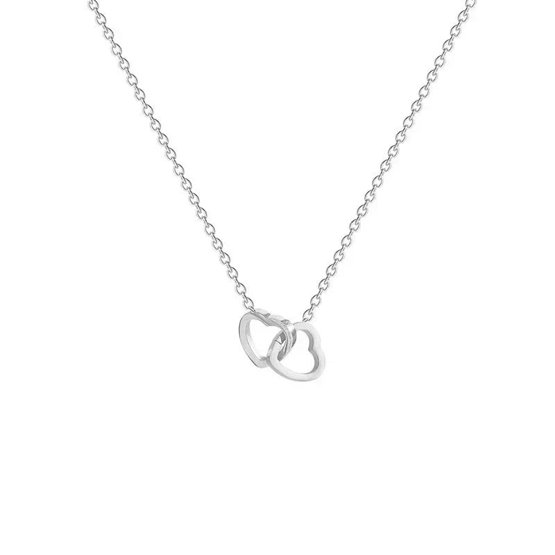 Skanto | Minimal Love Lock Heart Necklace