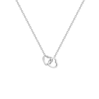 Skanto | Minimal Love Lock Heart Necklace