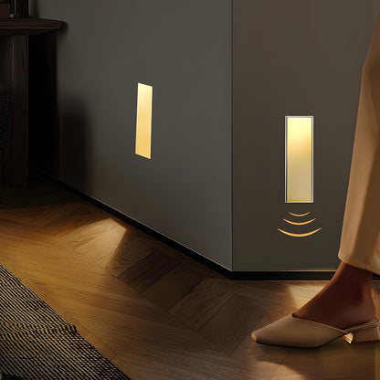 LED Recessed Wall Light with Motion Sensor