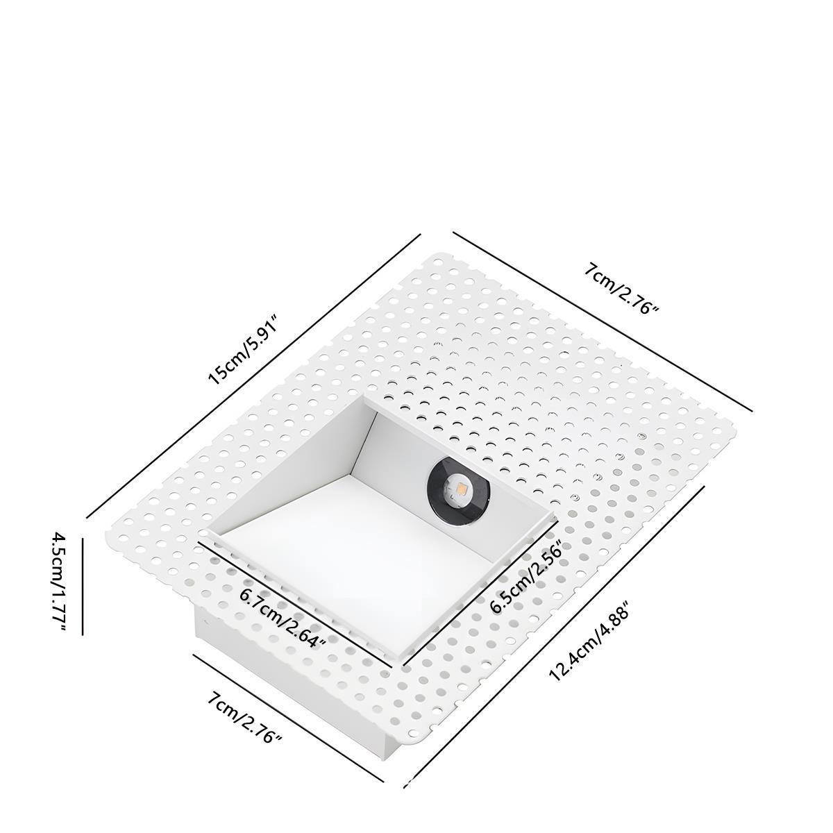 BowLift | LED Recessed Wall Sconces | Motion Sensor. Energy-Efficient & Ideal for Hallways. Living Rooms. and Bedrooms