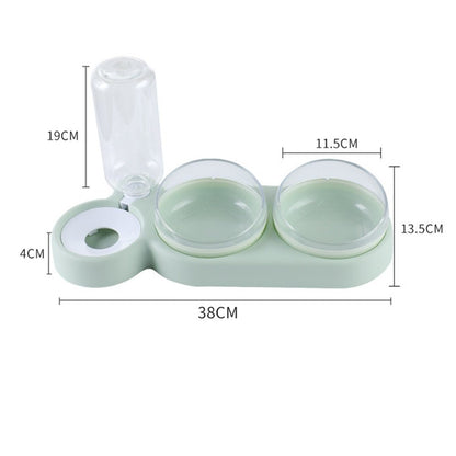 Skanto | Minimalist Twin-Bowl Cat Feeder