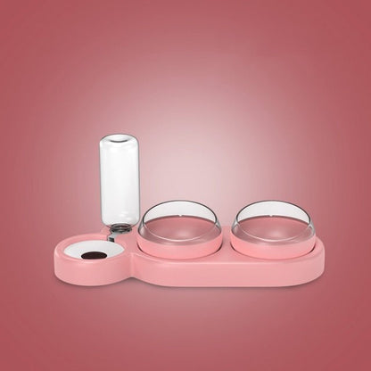 Skanto | Minimalist Twin-Bowl Cat Feeder