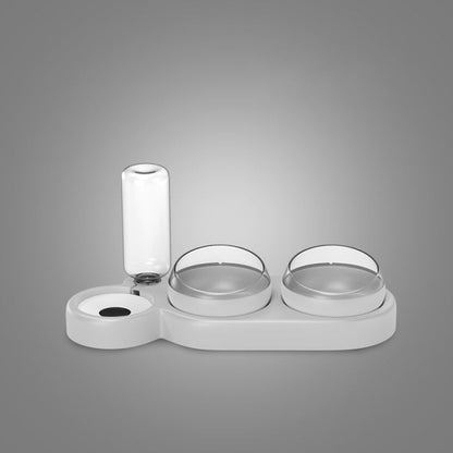 Skanto | Minimalist Twin-Bowl Cat Feeder