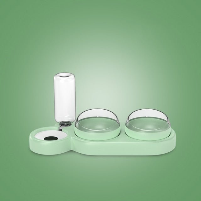 Skanto | Minimalist Twin-Bowl Cat Feeder