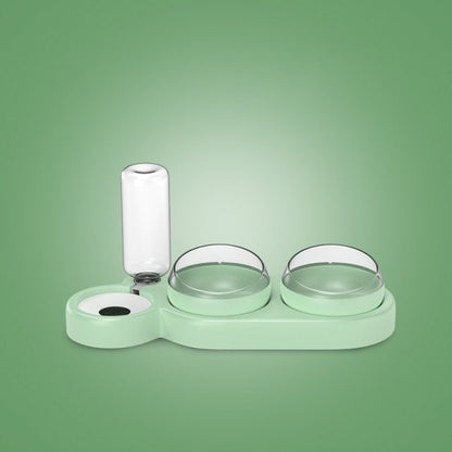 Skanto | Minimalist Twin-Bowl Cat Feeder