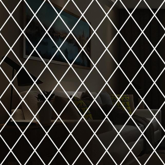 Skanto | MirraShape 3D Mirror Triangles – Transform Your Walls with Modern Depth and Shine