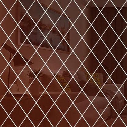 Skanto | MirraShape 3D Mirror Triangles – Transform Your Walls with Modern Depth and Shine