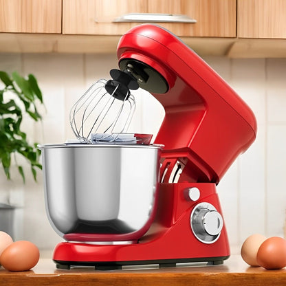 BowLift | Powerful 6-Speed Stand Mixer with 5.3Qt Stainless Steel Bowl and Versatile Attachments