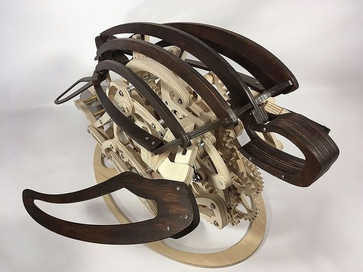 Skanto | 3D Wooden Mechanical Hummingbird and Wooden Mechanical Turtle