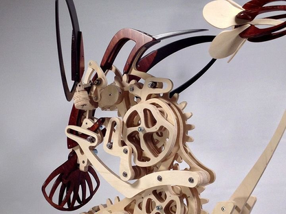 Skanto | 3D Wooden Mechanical Hummingbird and Wooden Mechanical Turtle