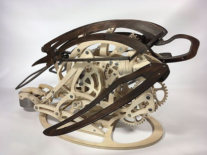 Skanto | 3D Wooden Mechanical Hummingbird and Wooden Mechanical Turtle