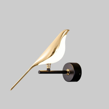 BowLift | Modern Bird Wall Lamp - AviaryGlow