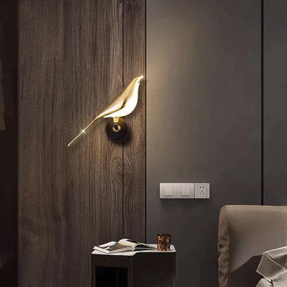 Modern Bird Wall Light - AviaryGlow