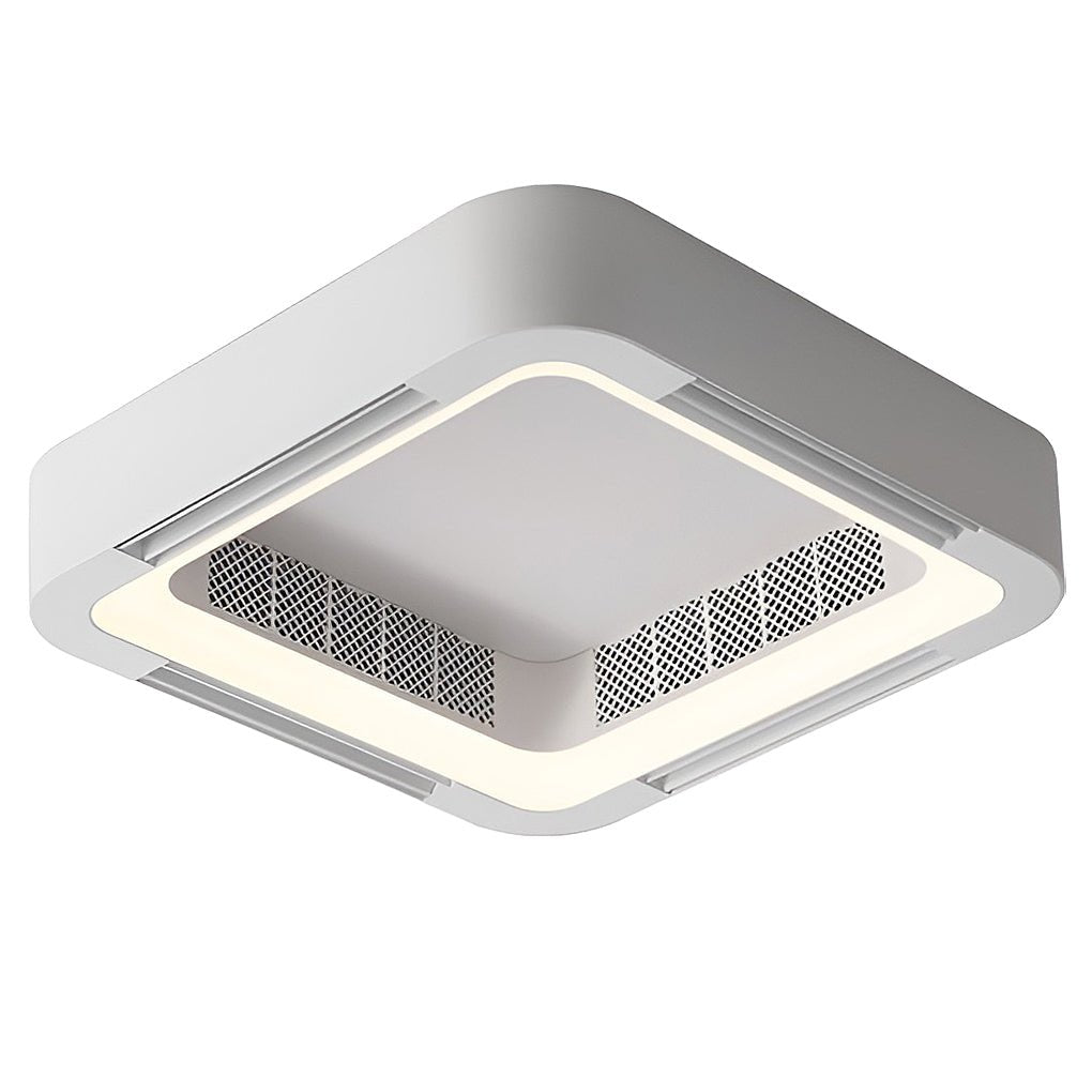 BowLift | Modern Blade-less Ceiling Fan with LED Lighting and Chandelier