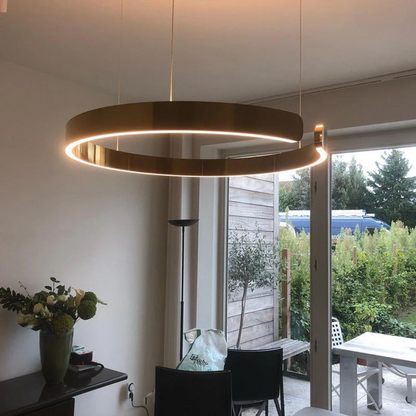 Skanto | Modern Circle LED Pendant Lamp - HaloRing