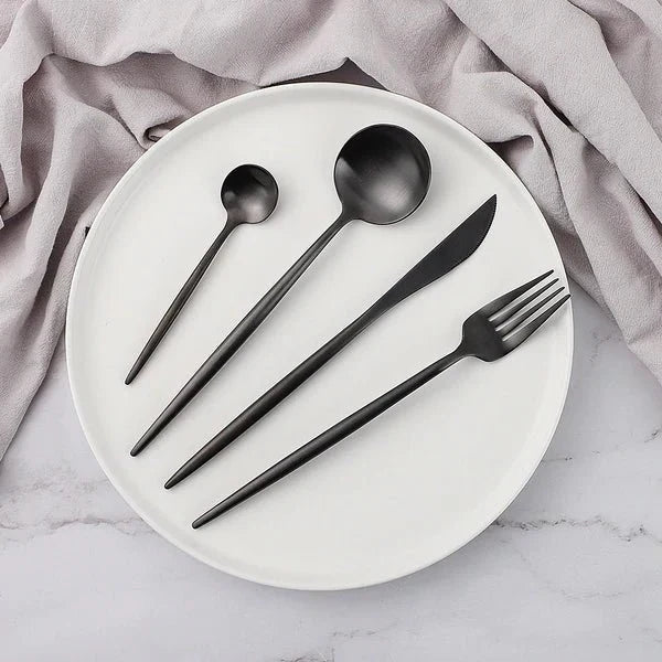 Modern Dinnerware 24-Piece Set Bowlift