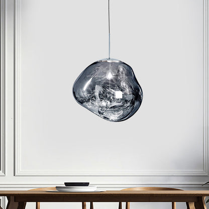 BowLift | Modern Glass Ceiling Light - LunaLux