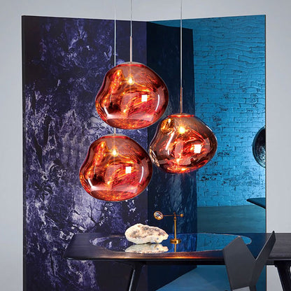 BowLift | Modern Glass Ceiling Light - LunaLux