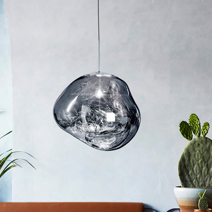 BowLift | Modern Glass Ceiling Light - LunaLux