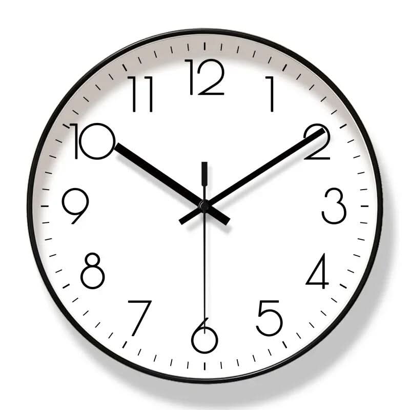 BowLift | MINUTUM – Minimalistic wall clock in Scandinavian style with silent quartz movement