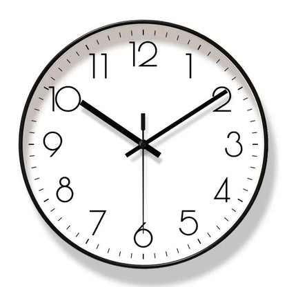 MINUTUM – Minimalist wall clock in Scandinavian style with silent quartz movement