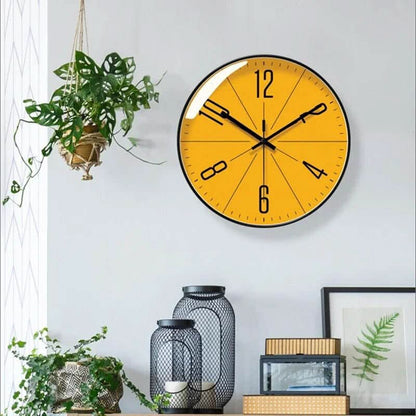 Skanto | Black Nordic Style Wall Clock - Precise and Stylish for Any Home