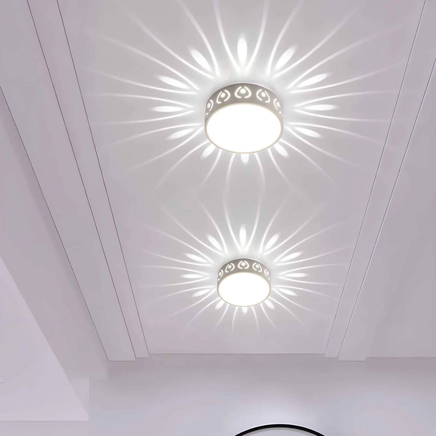 Elegant Hallway Ceiling Light – Warm or Cool White | Karnz