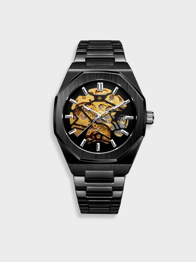 BowLift | Blaise - Chronograph Watch Leather - Timeless Elegant