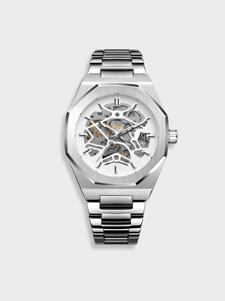 BowLift | Blaise - Chronograph Watch Leather - Timeless Elegant