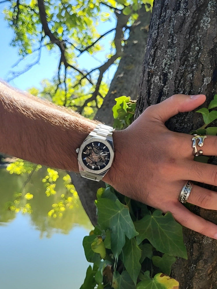 BowLift | Blaise - Chronograph Watch Leather - Timeless Elegant