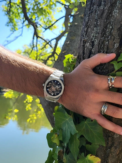 BowLift | Blaise - Chronograph Watch Leather - Timeless Elegant