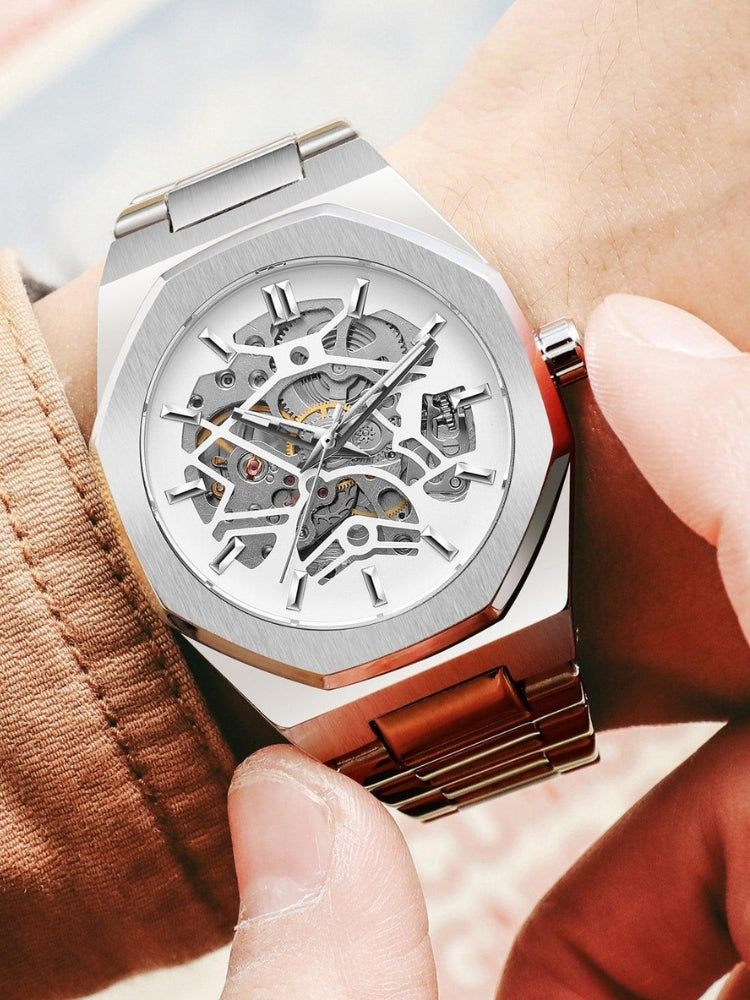 BowLift | Blaise - Chronograph Watch Leather - Timeless Elegant