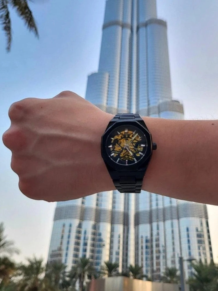 BowLift | Blaise - Chronograph Watch Leather - Timeless Elegant