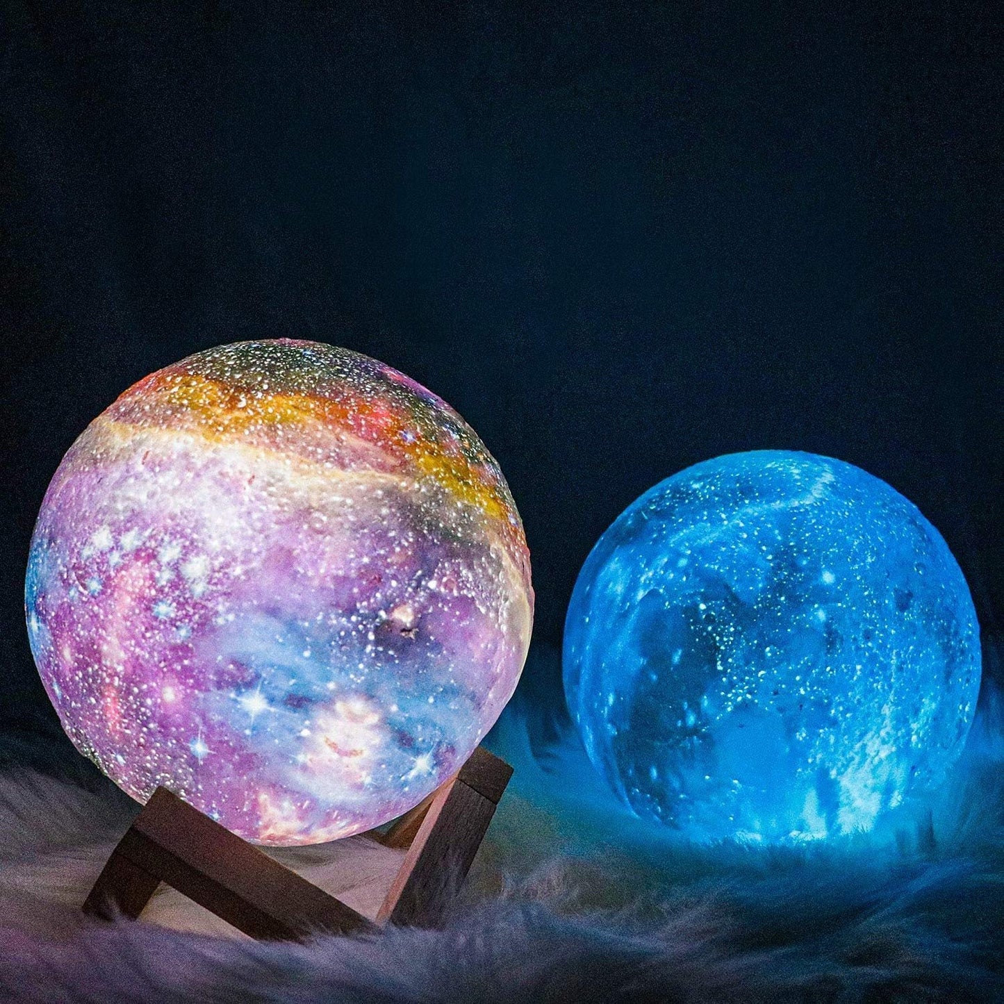 Frendorf | Star pattern night lamp | Touch control, rechargeable