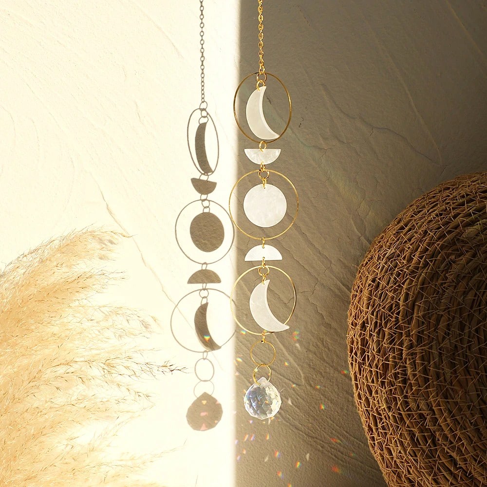 BowLift | Moon Phase Nacre Sun Catcher