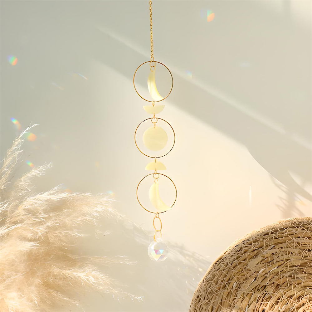 BowLift | Moon Phase Nacre Sun Catcher