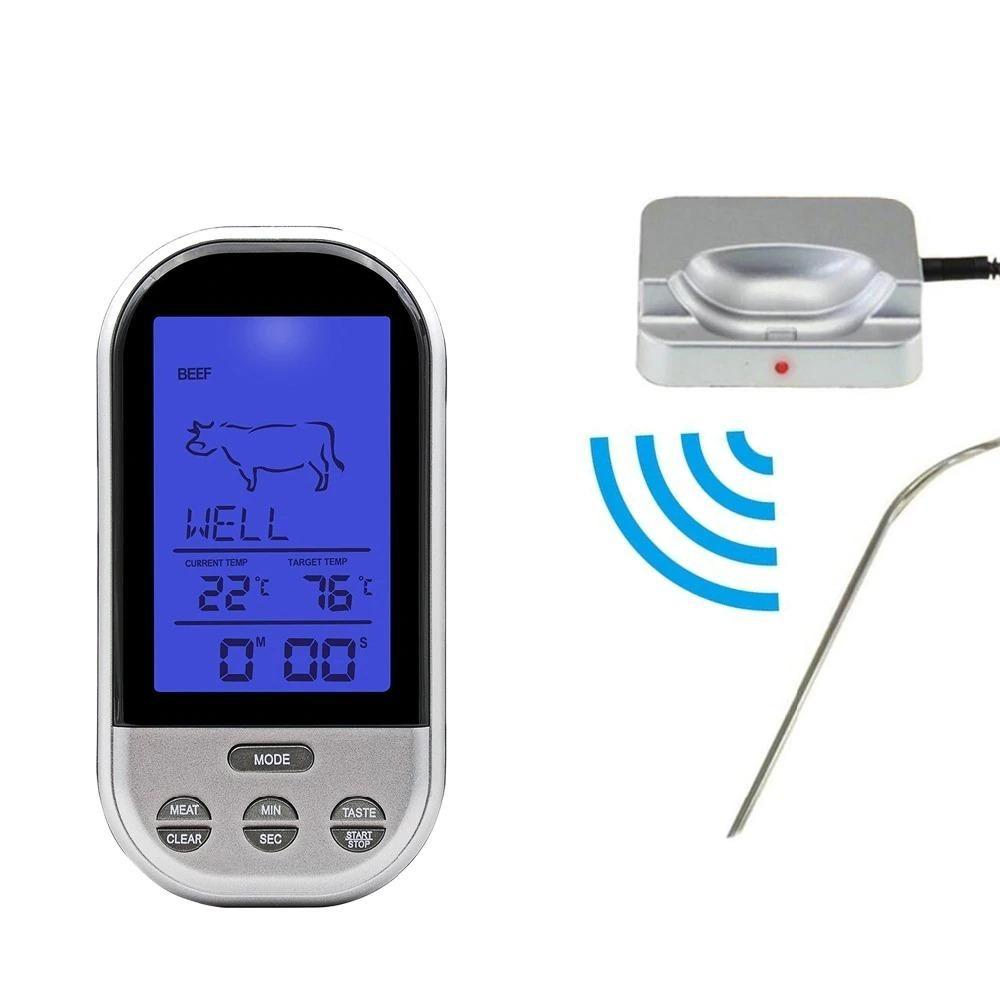 Skanto | Digital Wireless Oven Thermometer with Timer Alarm