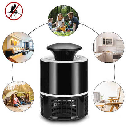 BowLift | Ultra LED Mosquito Killer Lamp – Silent Insect Trap with UV Light & USB Charging for Indoor Use