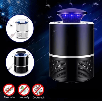 BowLift | Ultra LED Mosquito Killer Lamp – Silent Insect Trap with UV Light & USB Charging for Indoor Use