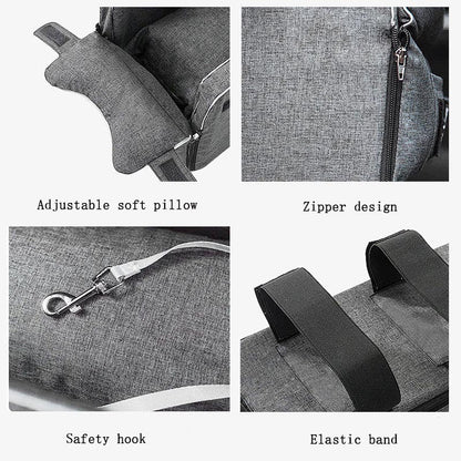Skanto | Skanto Central Control Dog Car Seat For Small Pet
