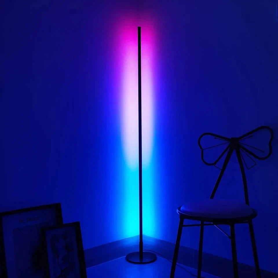 Multicolor LED floor lamp Brehn
