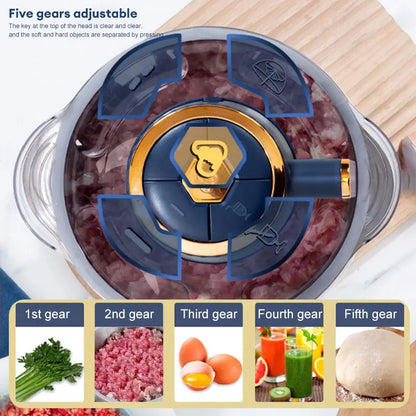 Multifunctional stainless steel electric meat grinder | Karnz