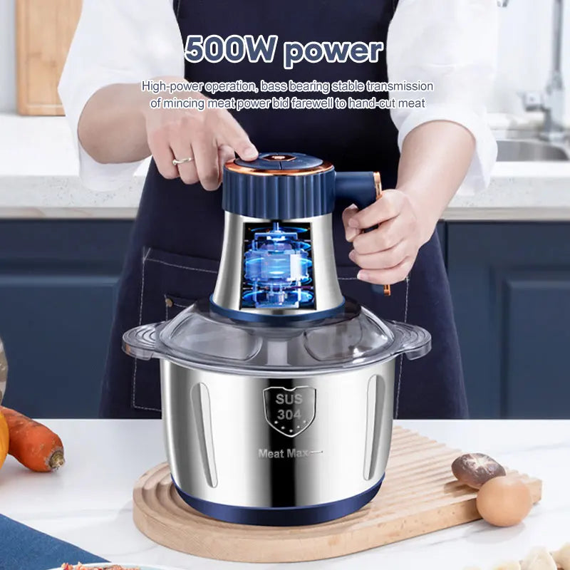 Multifunctional stainless steel electric meat grinder | Karnz